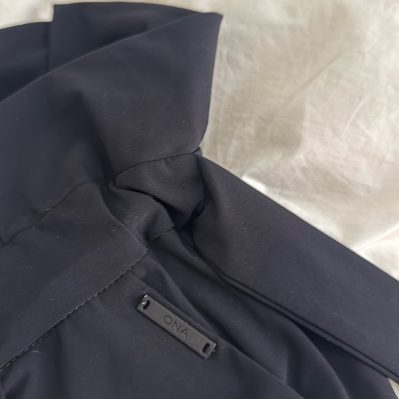 ONA by YOON CHUNG Paper Bag Stretch Pant Black NWT - Picture 10 of 11